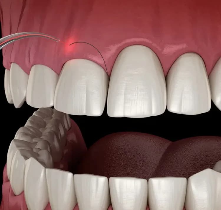 Laser Gum Lift and Contouring