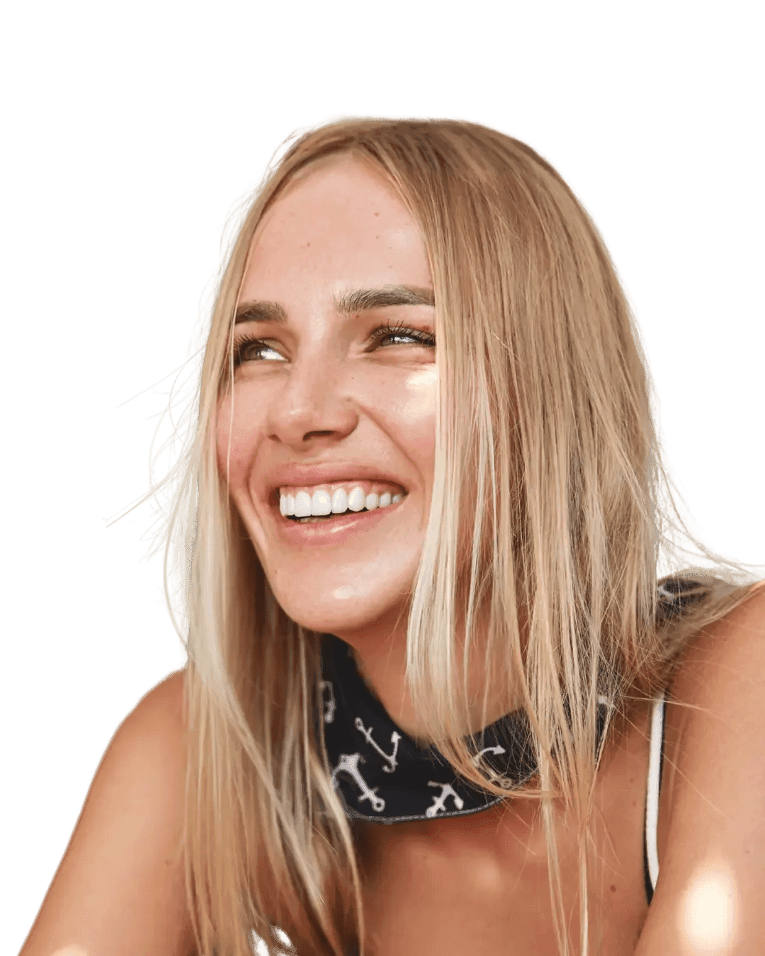 Professional teeth whitening patient smile — Denstudio Harley Street