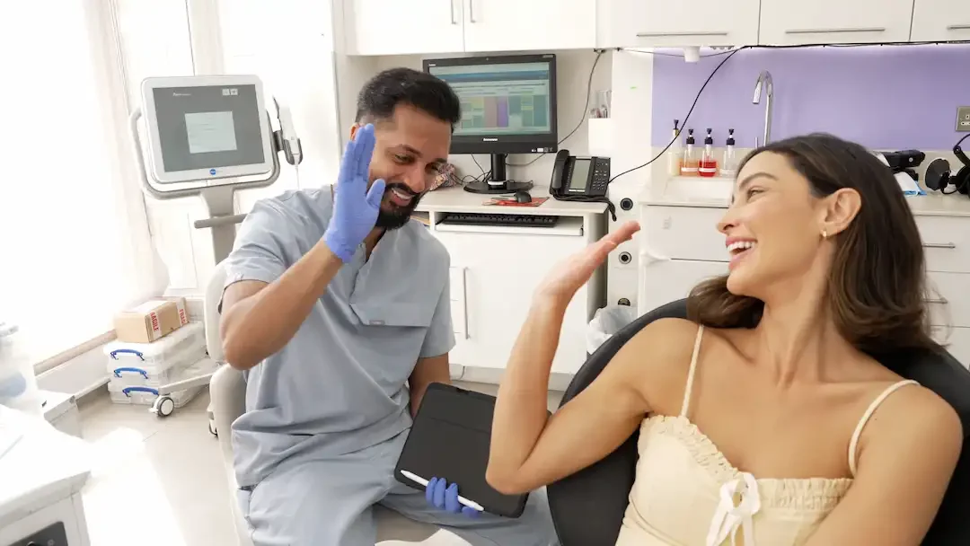 Teeth whitening Harley Street result